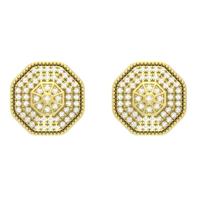 Diamond Stud Earring ER23044A